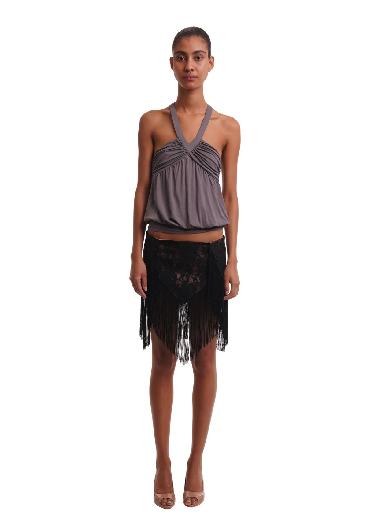 Tess Top in Smoke