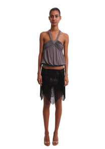 Tess Top in Smoke