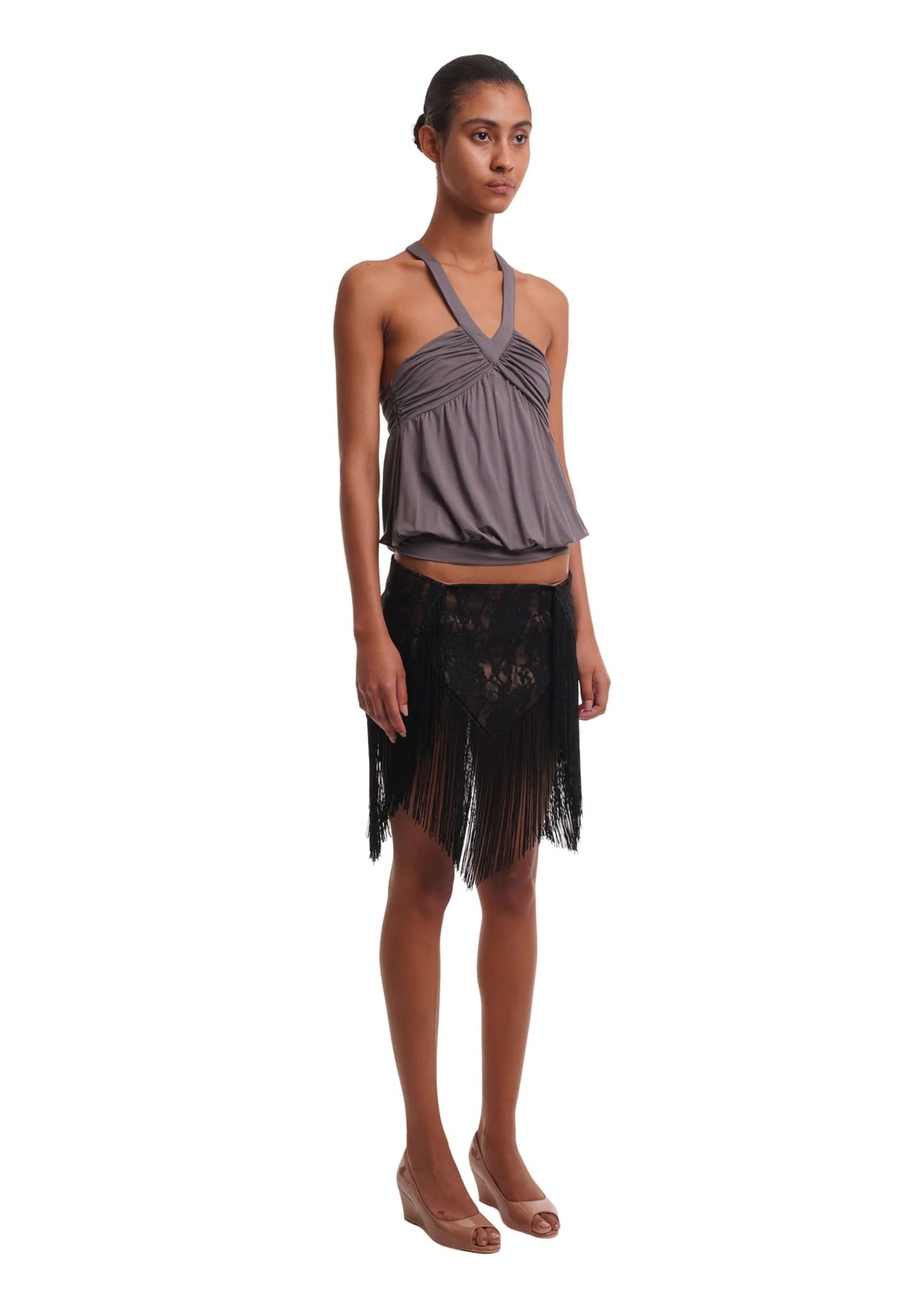 Tess Top in Smoke