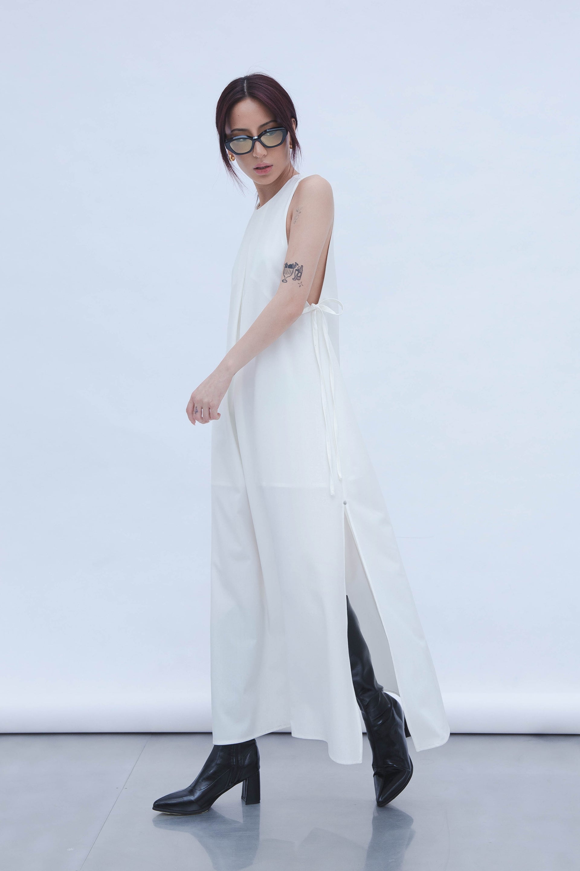 A-LINE MAXI - WHITE