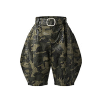 MEN – HEINO – Waxed Camo Jorts