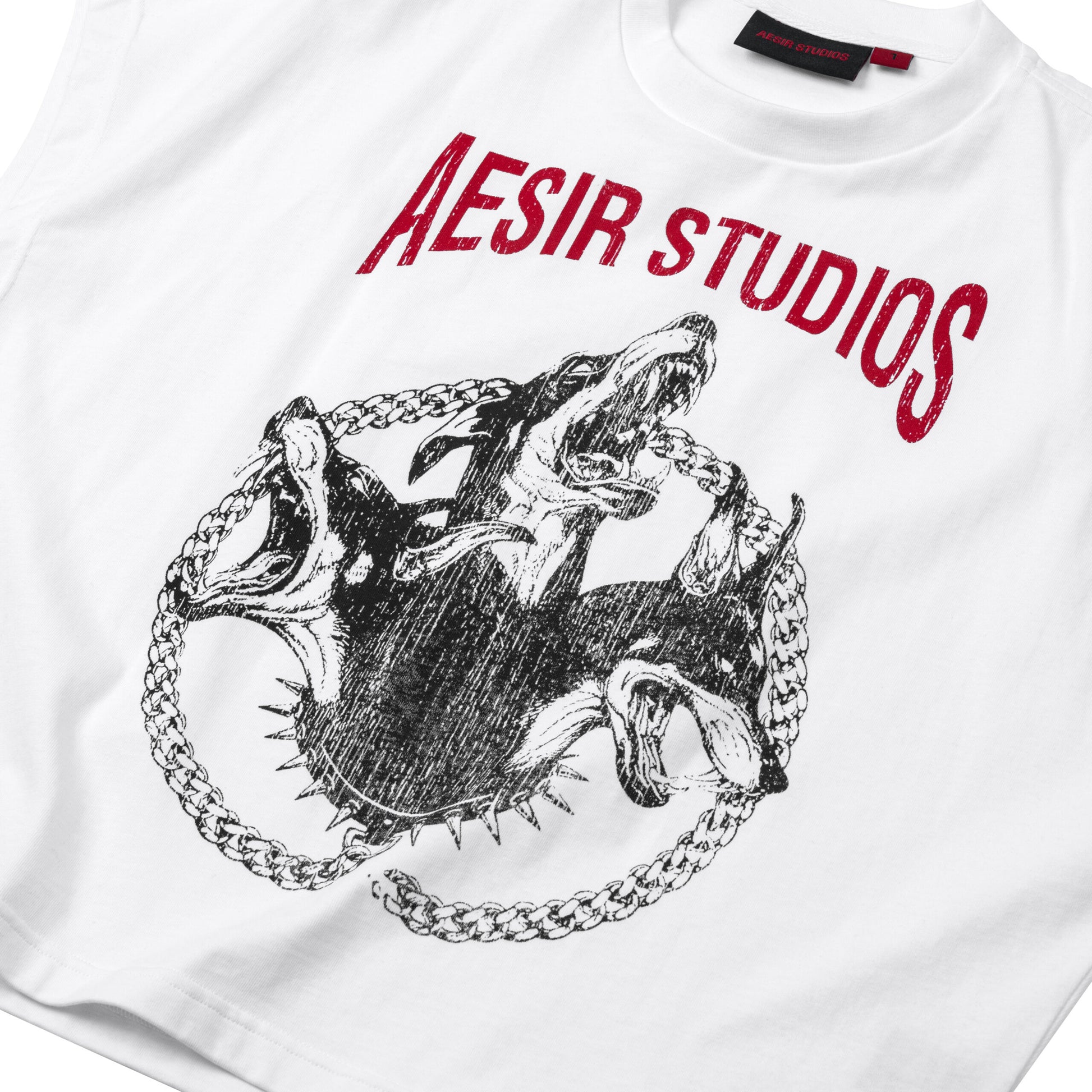 CERBERUS – Oversize Cropped Tank Top