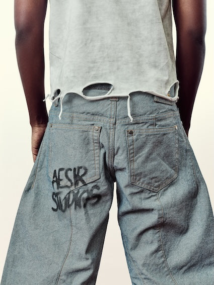 MEN – VYROX – Raw Curve Jeans
