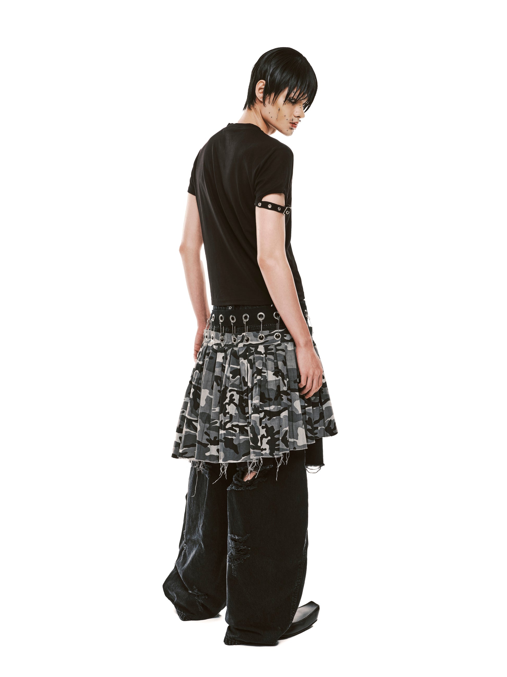 Paris Baby Tee (Black)