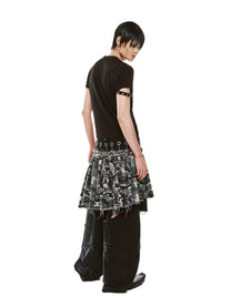 Paris Baby Tee (Black)