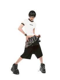 Fracture Layer Shorts (Black)