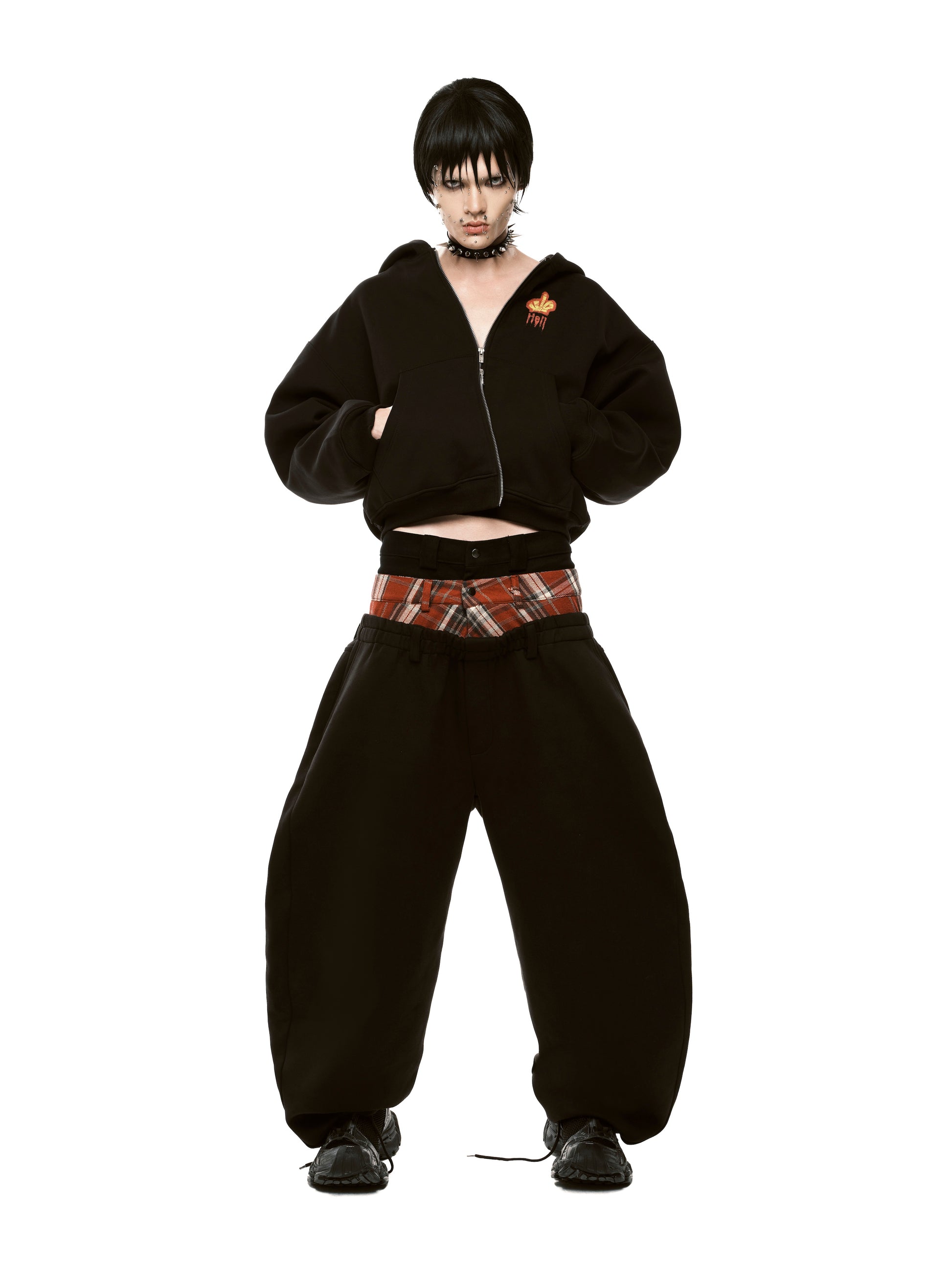 Clyde Triple Waisted Jogger (Black)