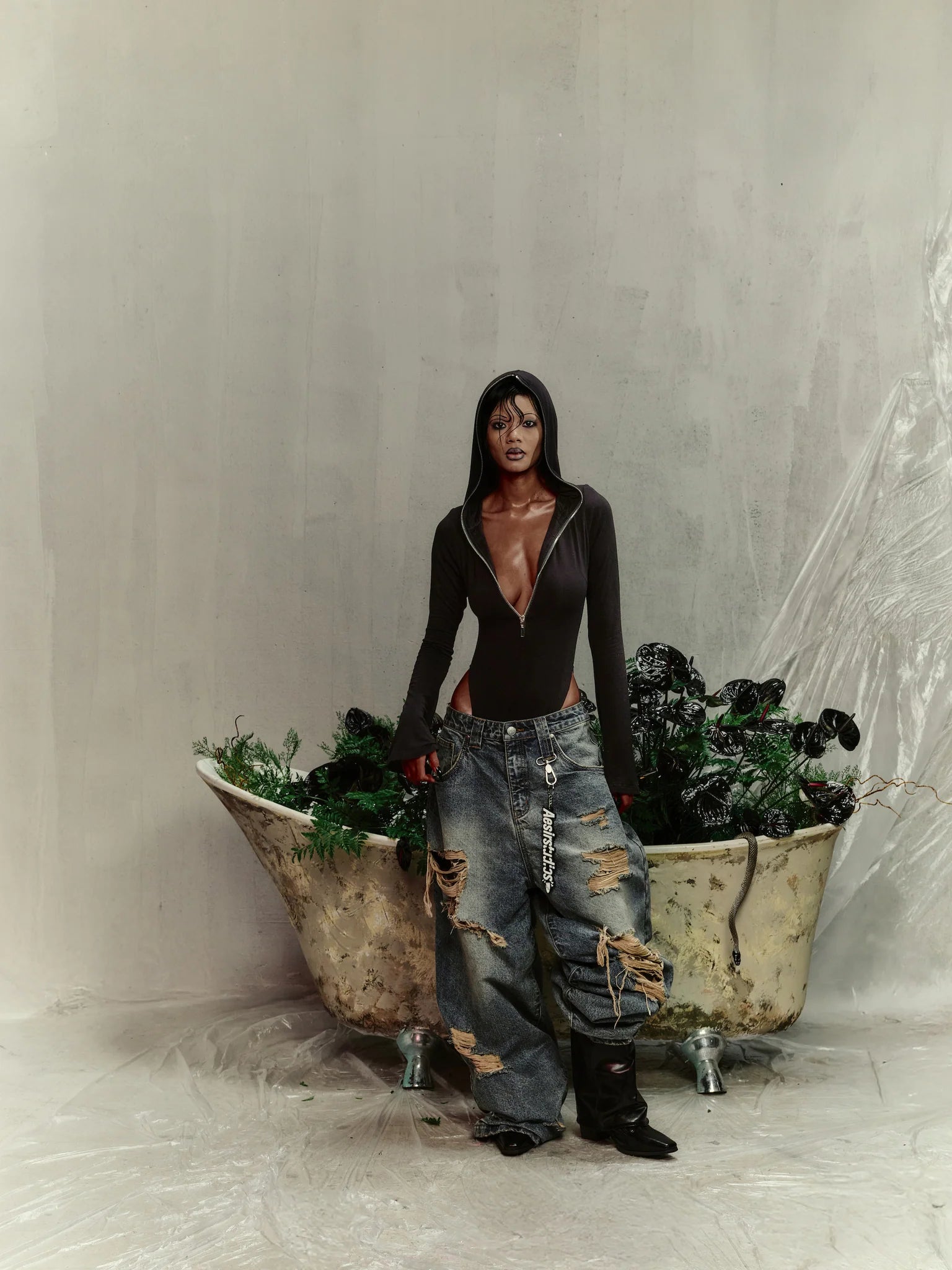 Phase - Camo Denim Pants