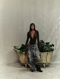 Phase - Camo Denim Pants