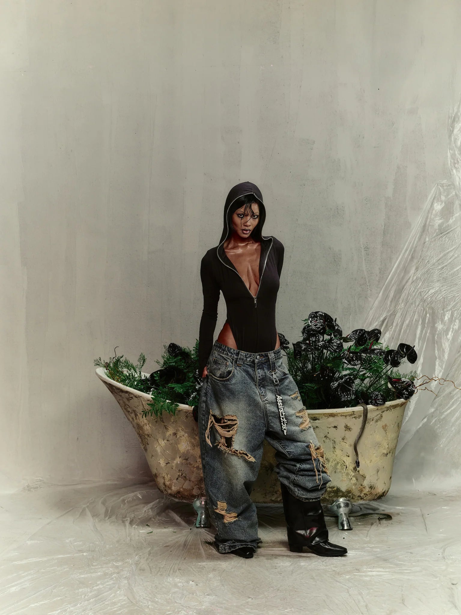 Phase - Camo Denim Pants