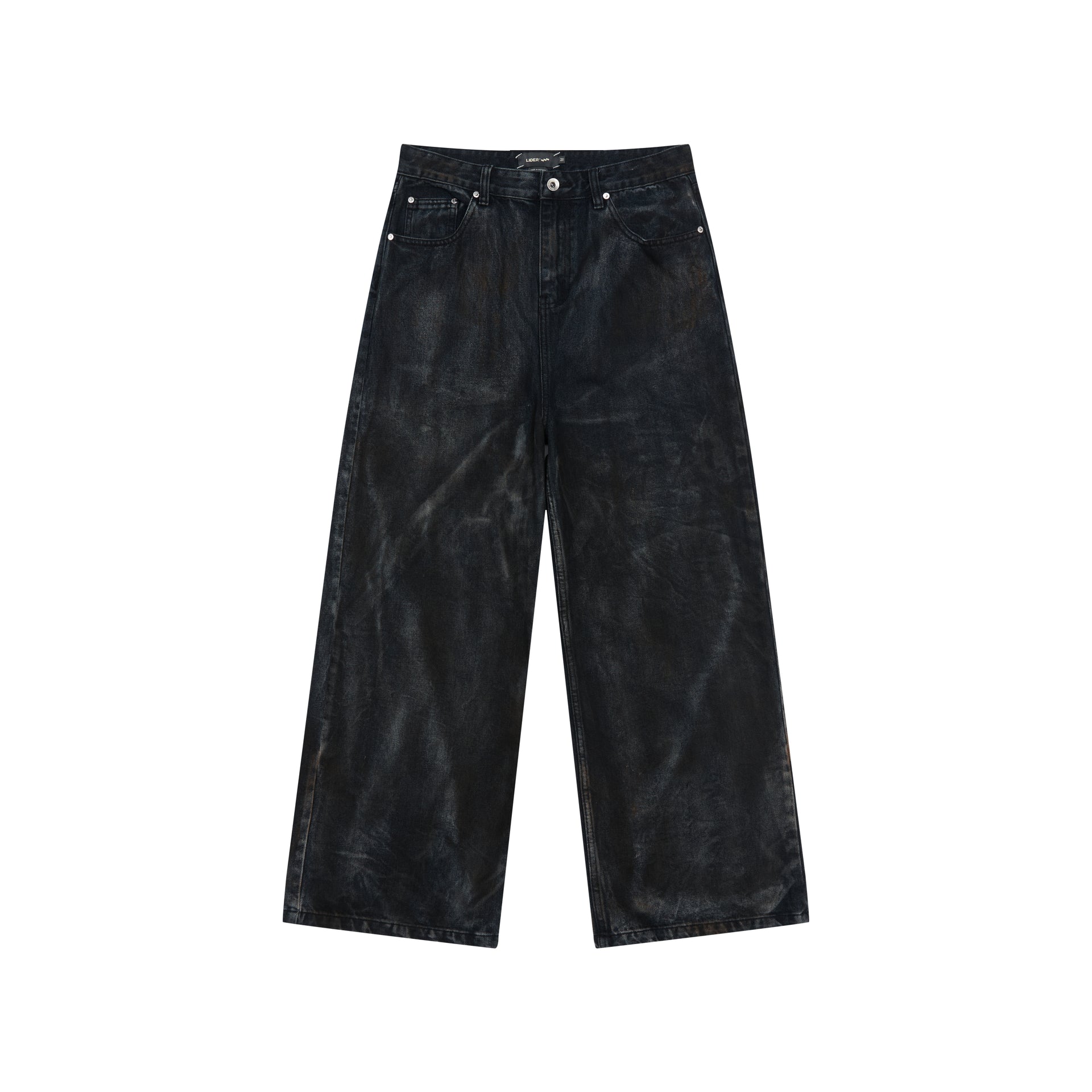 Sandstorm Wideleg Jeans (Black)