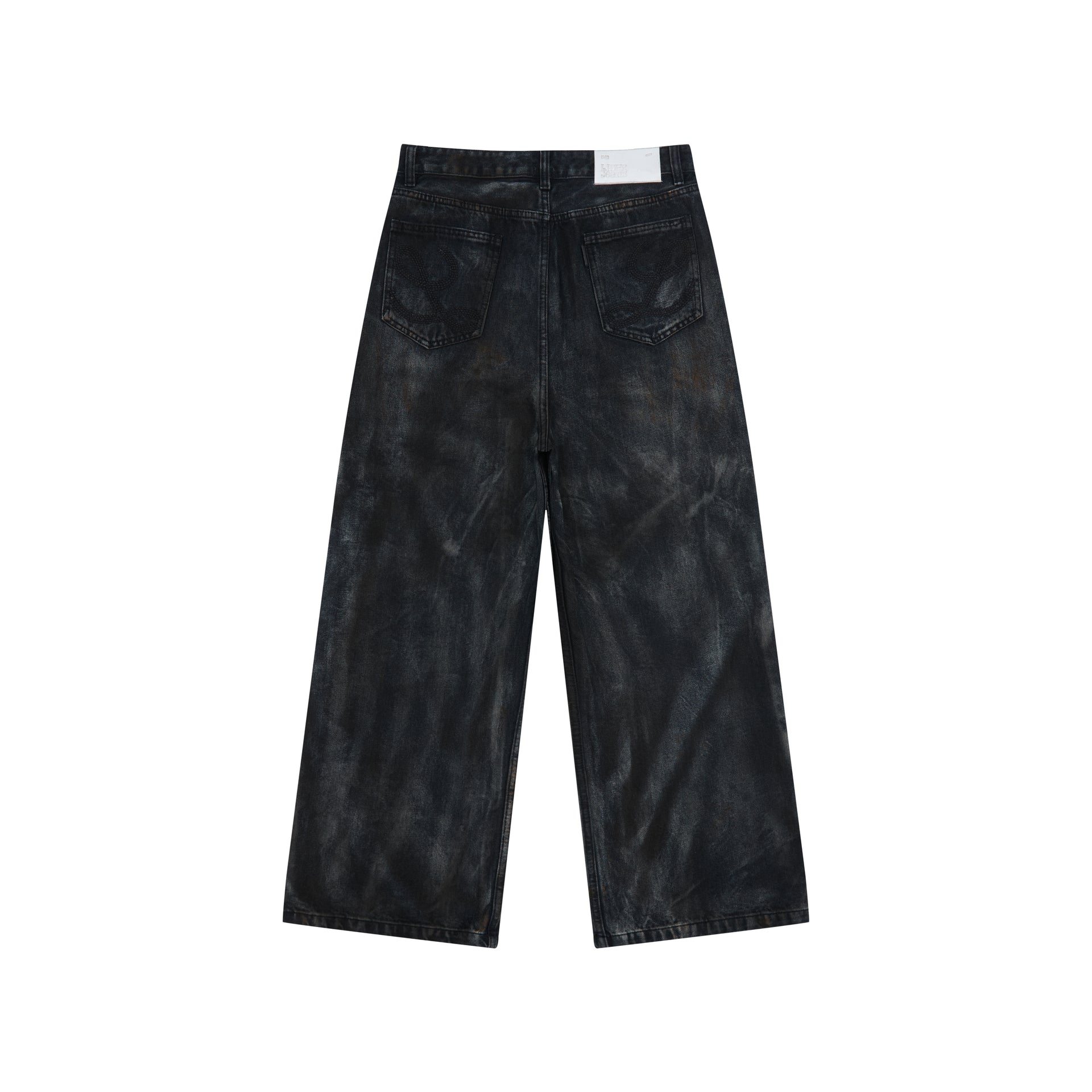 Sandstorm Wideleg Jeans (Black)