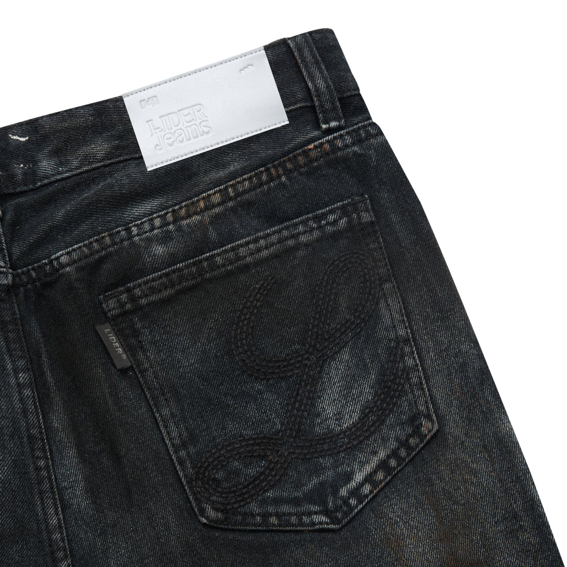 Sandstorm Wideleg Jeans (Black)