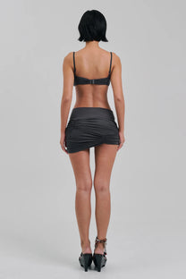 Altar Bralette (Coal)