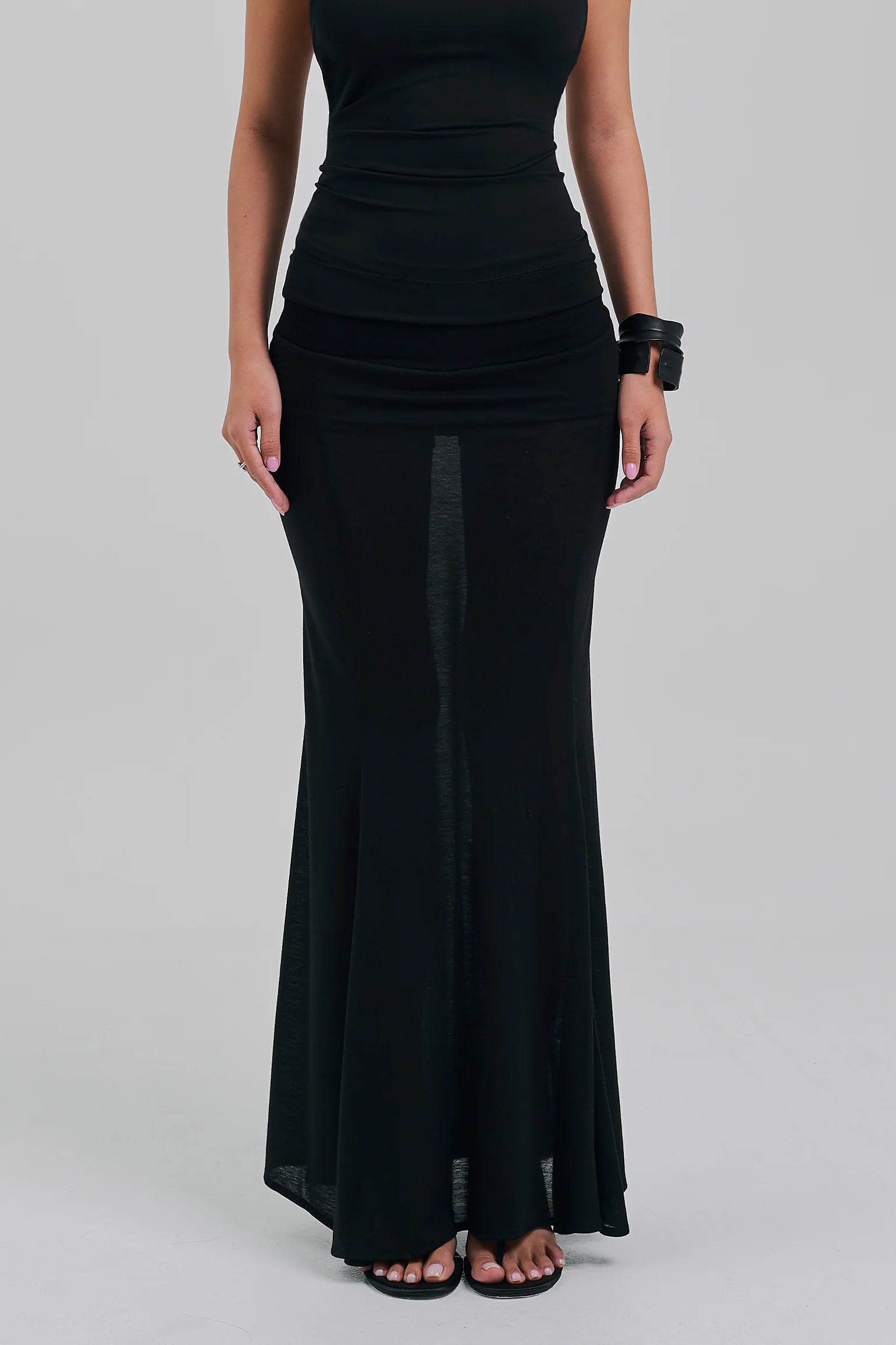 Altar Maxi Skirt (Black)
