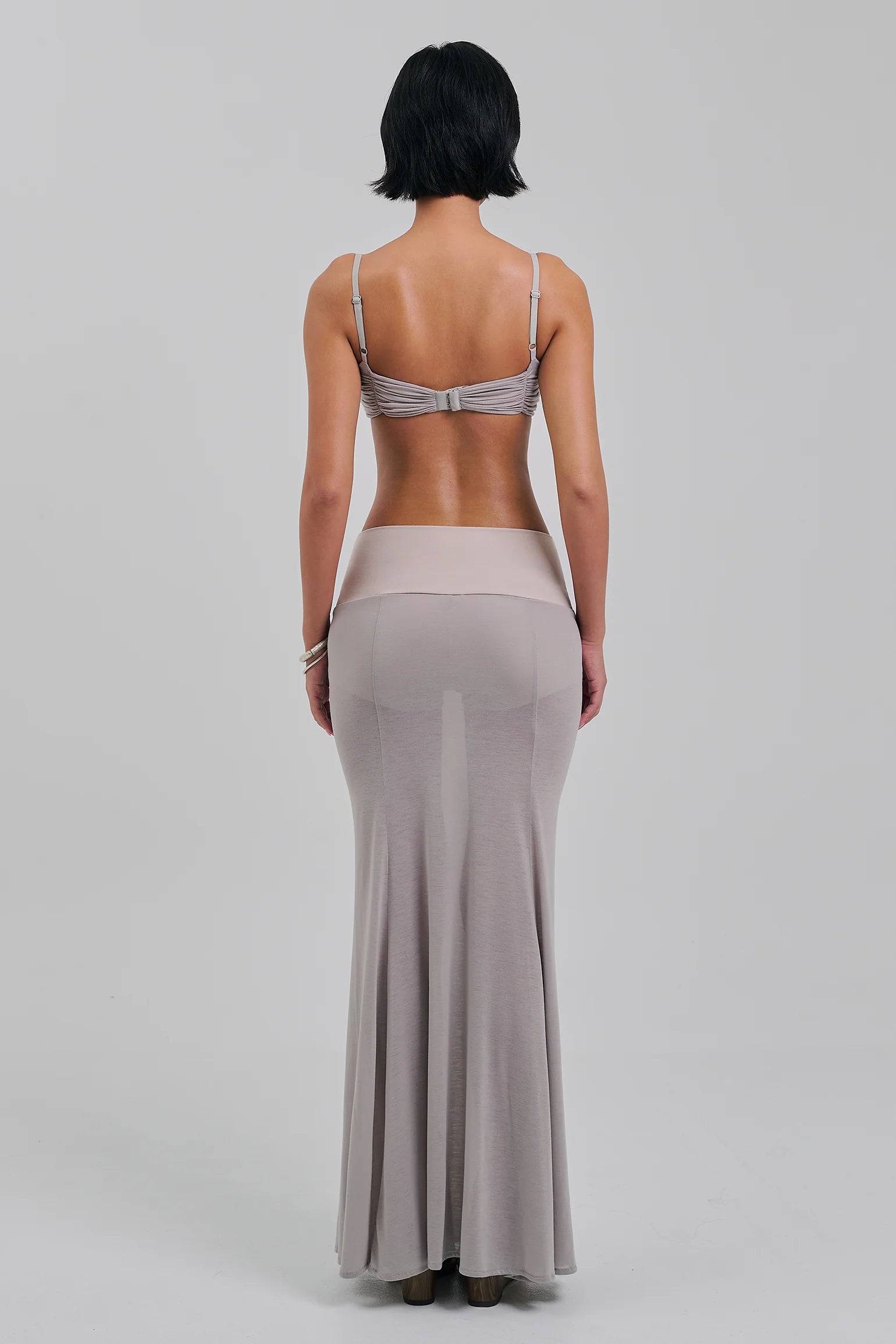 Altar Maxi Skirt (Pigeon)