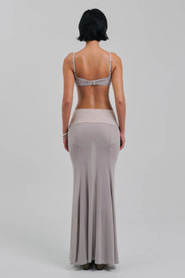 Altar Maxi Skirt (Pigeon)