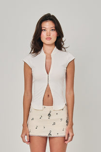 AMITY TOP WHITE