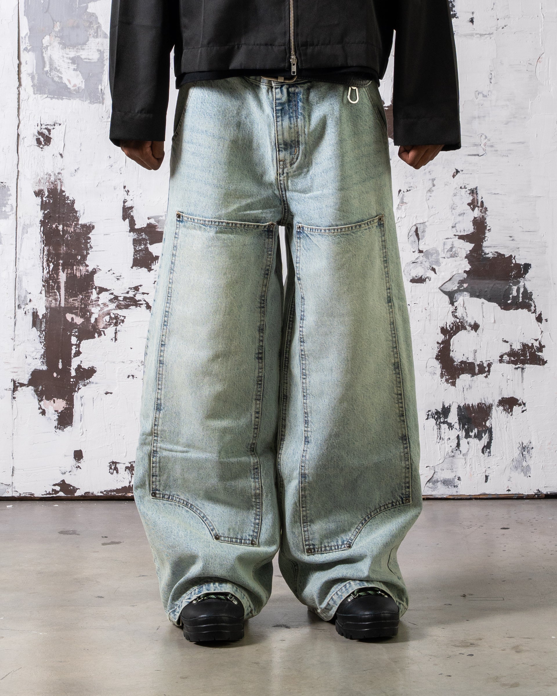 Calf Denim Blue