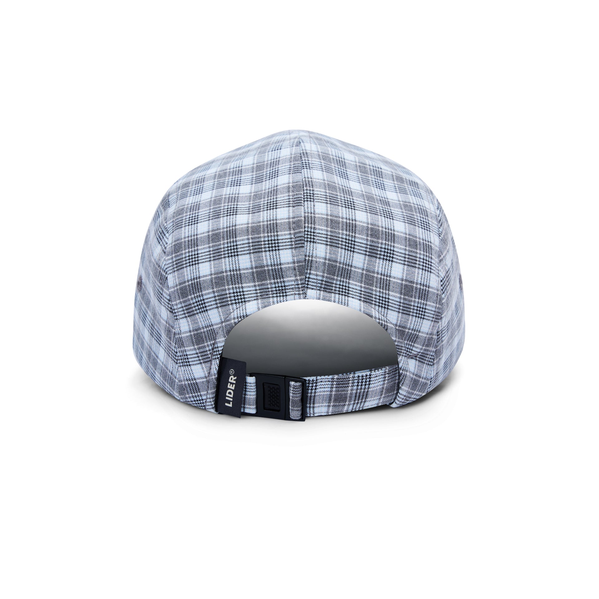 CAROLINE CAP - Checked Grey