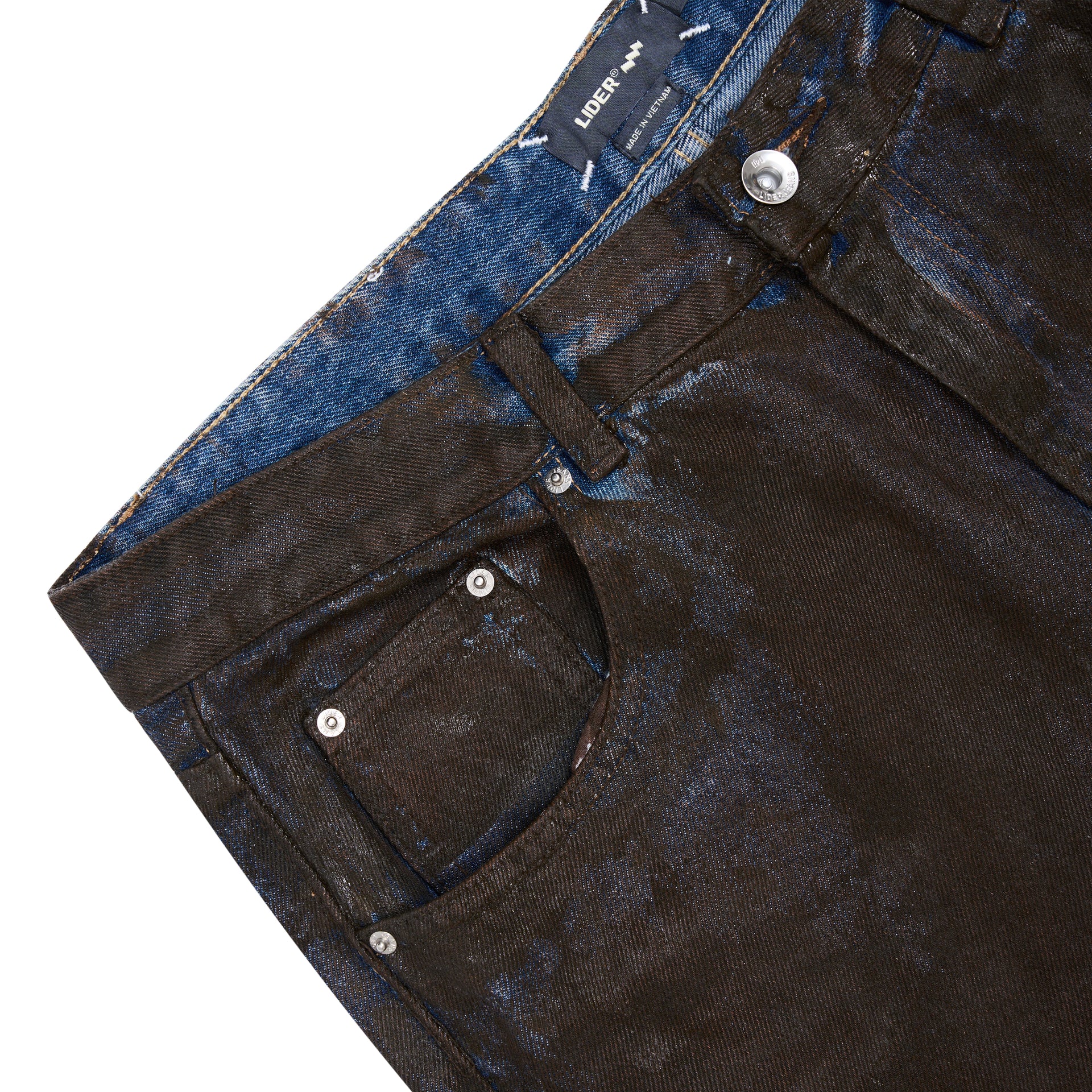 Stone Drift Washed Jeans (Brown)