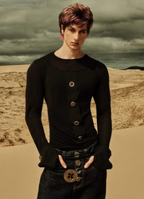 AESIR X MARLON – Layer Button Top