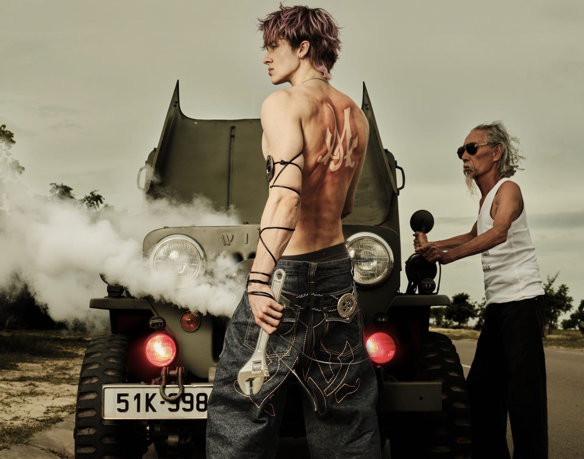 AESIR X MARLON NOAH – Raw Denim Jeans