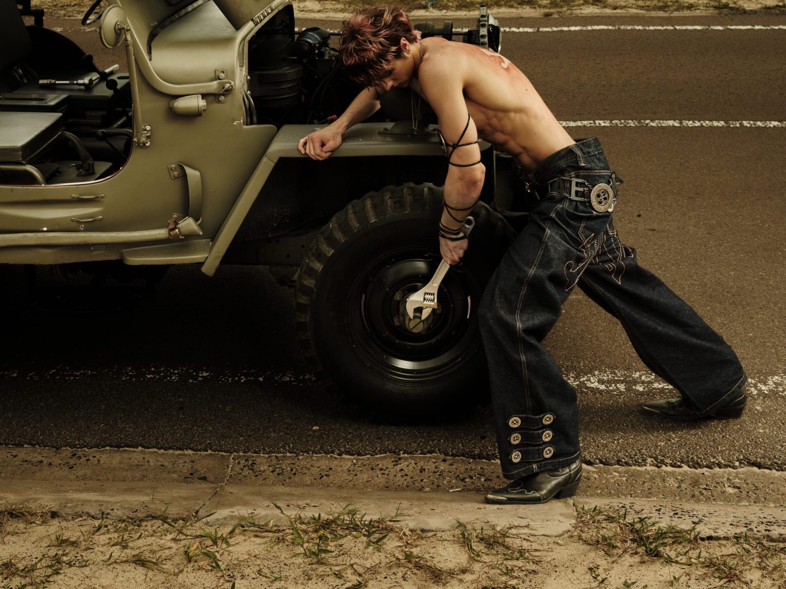 AESIR X MARLON NOAH – Raw Denim Jeans