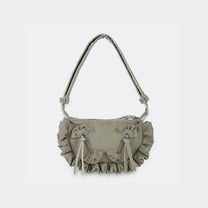 Lace Ruffles Bag (White Sugar)