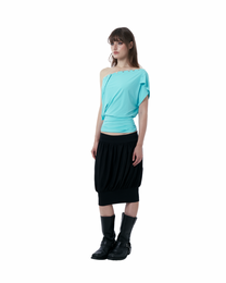 Opal Shell Top (Aqua)