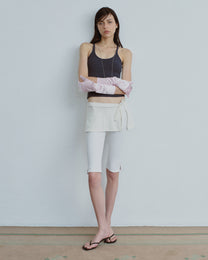 Alma Capri Pants (Ivory White)