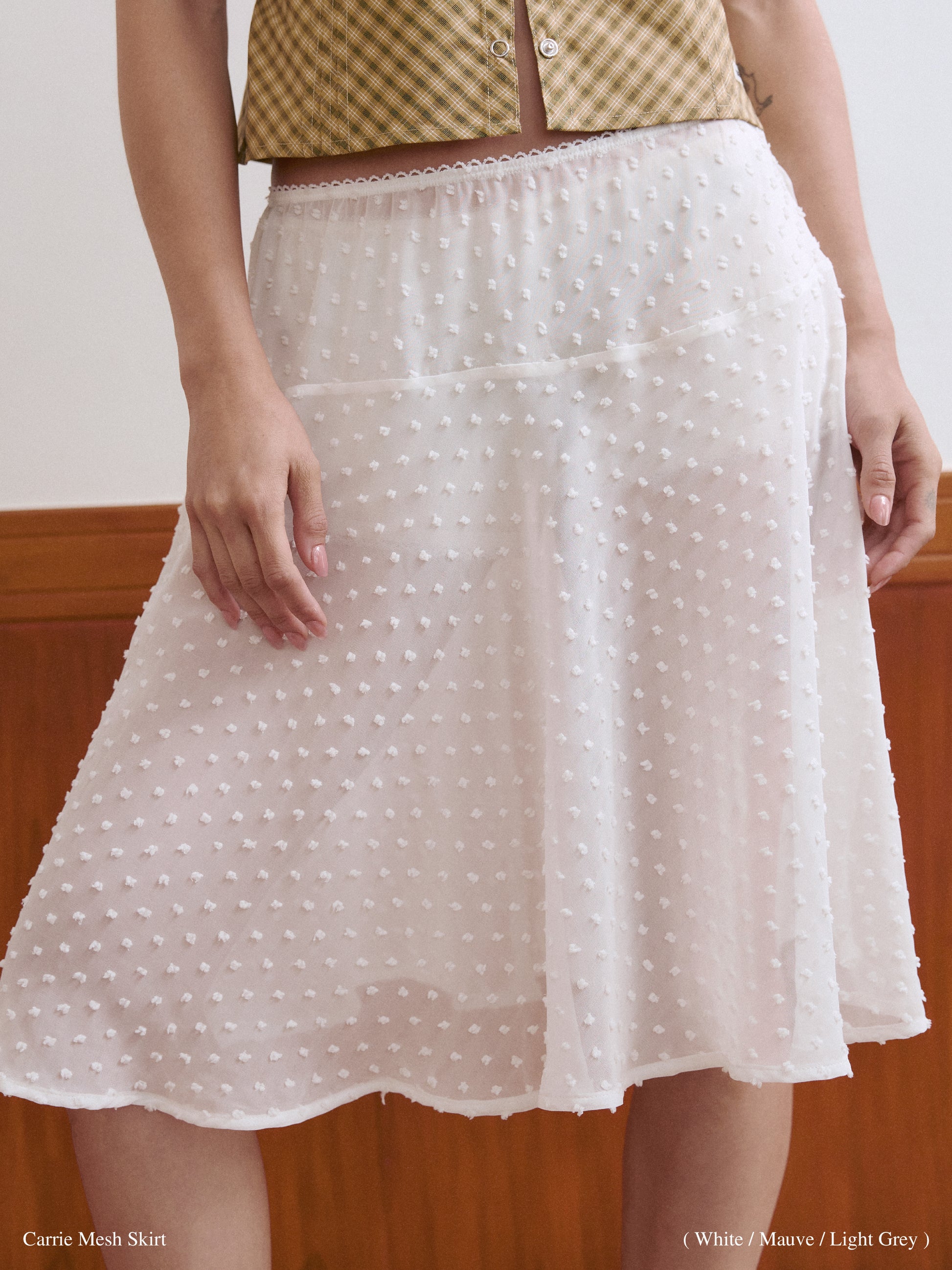 Carrie Mesh Skirt