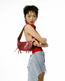 Lace Bag (Cement Blue)