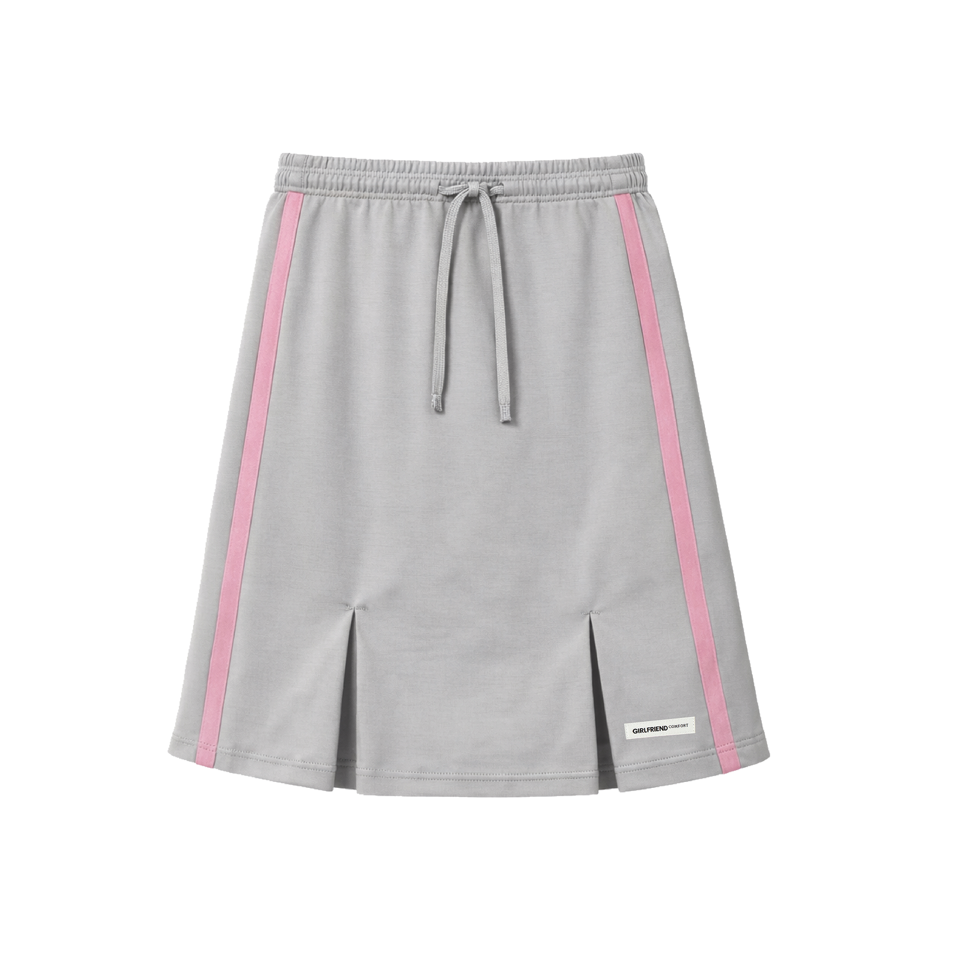 Court Panel Skirt (Light Grey)