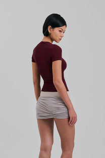 Clove Tee (Mahogany)