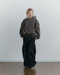 Hooded Work Jacket [Stone Brown]