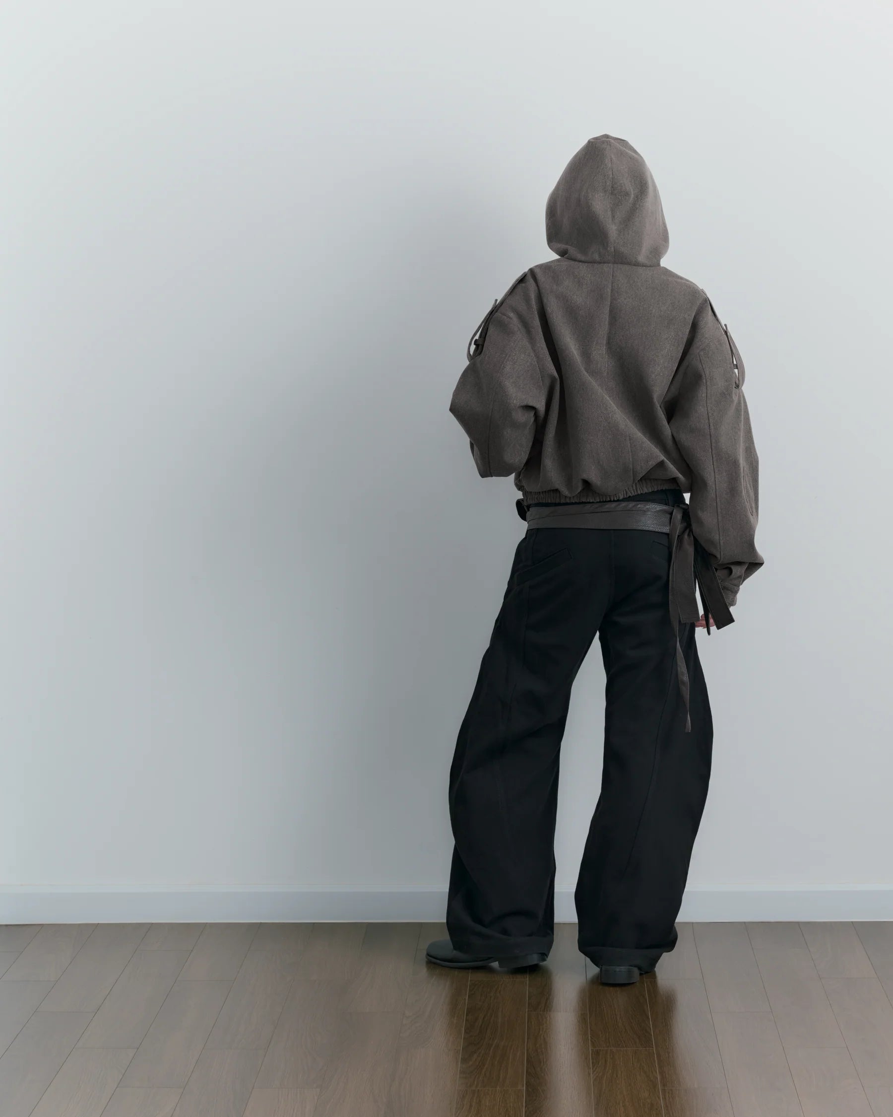 Hooded Work Jacket [Stone Brown]