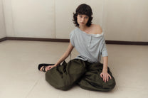 Batwing Top (Grey)