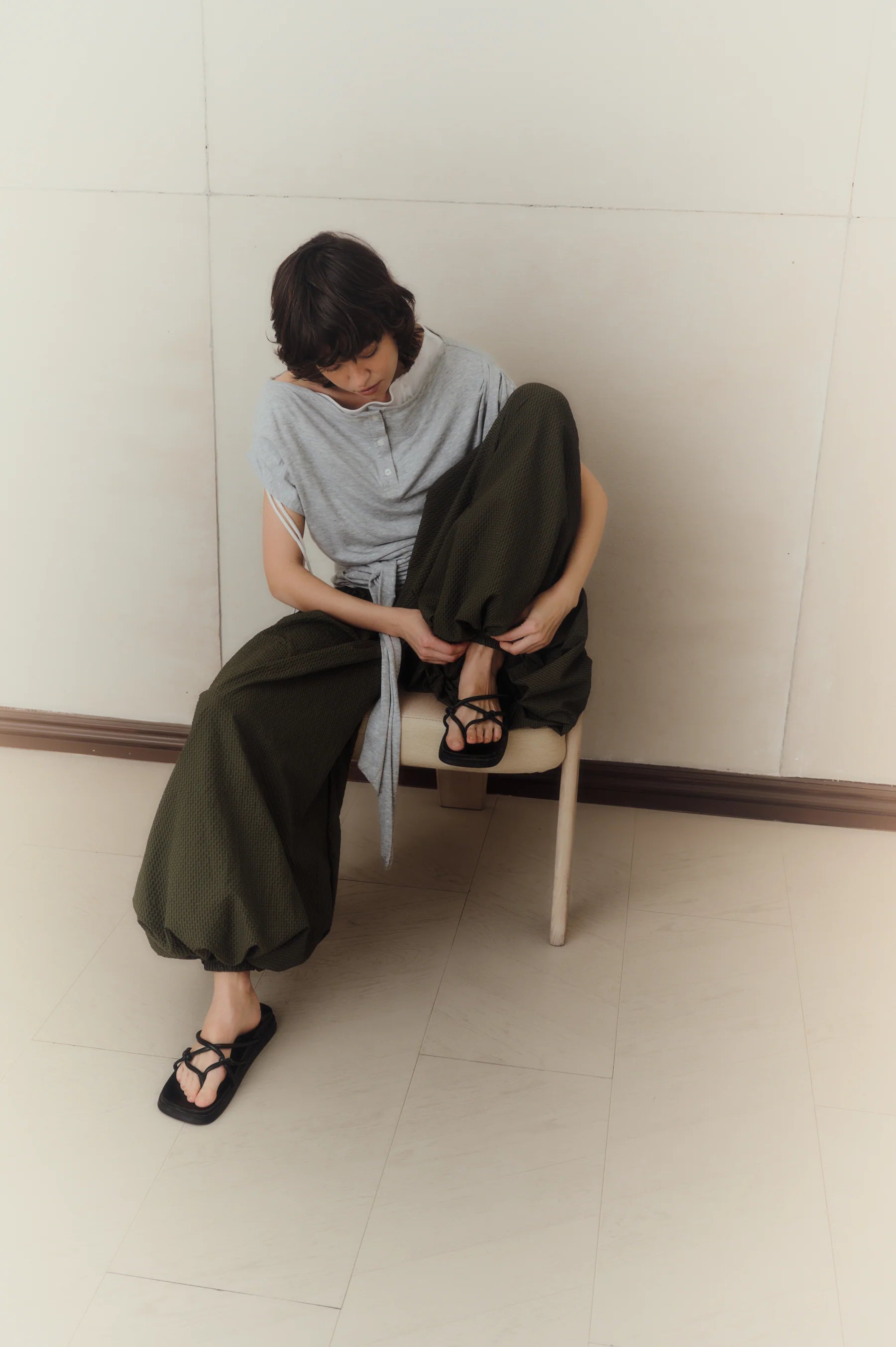 Batwing Top (Grey)