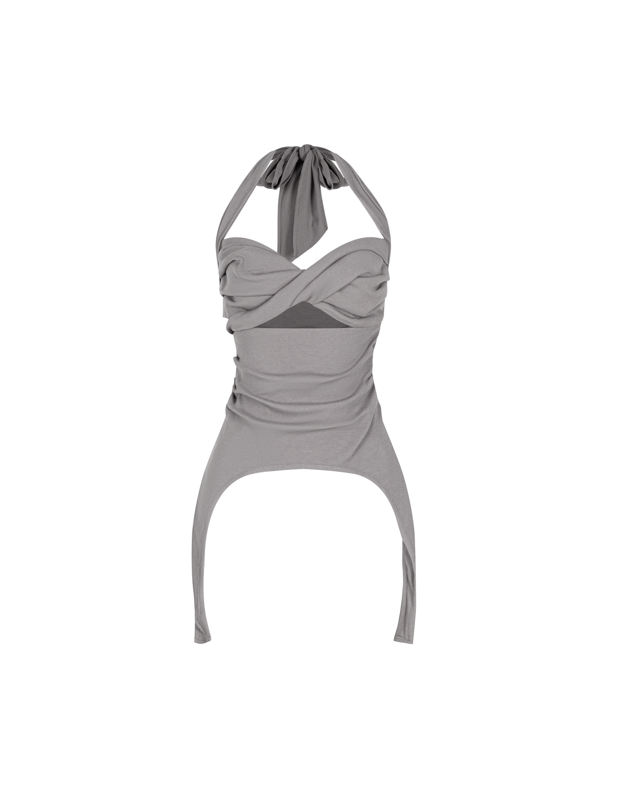 Twisted Top (Lilac Gray)