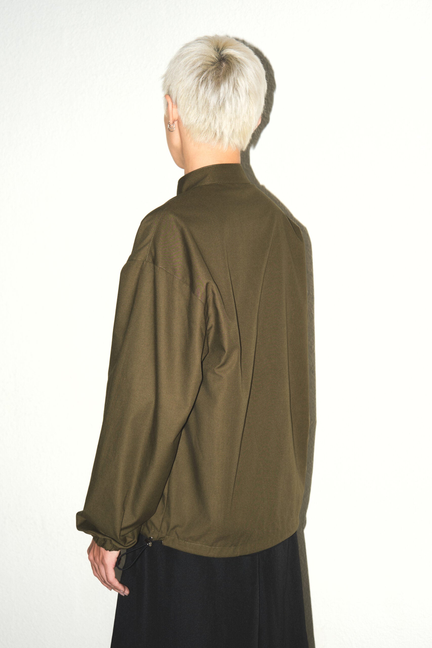 Buttoned Jacket (Olive)