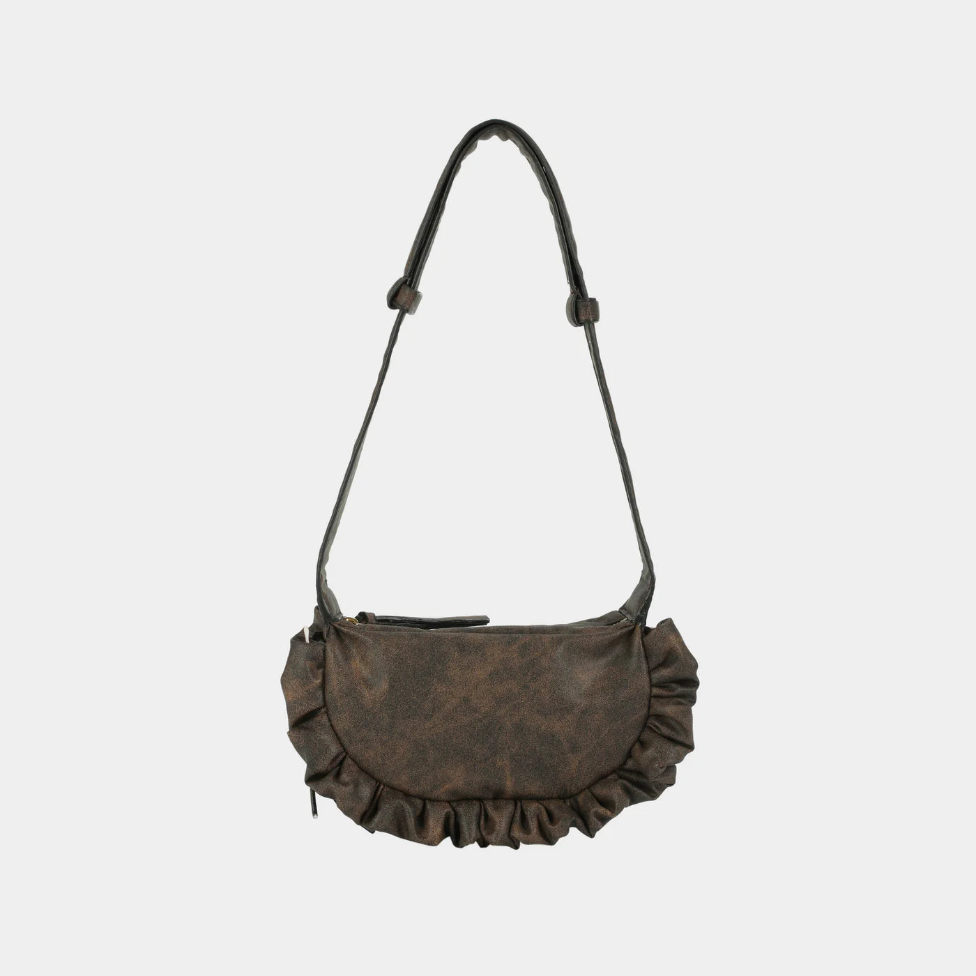 Lace Ruffles Bag (Dark Sugar)