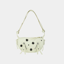 Eyelet Lace Bag - Small (White)