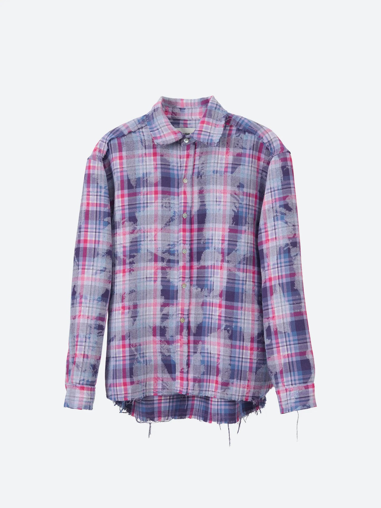 FRAGILE® Purple Check Shirt