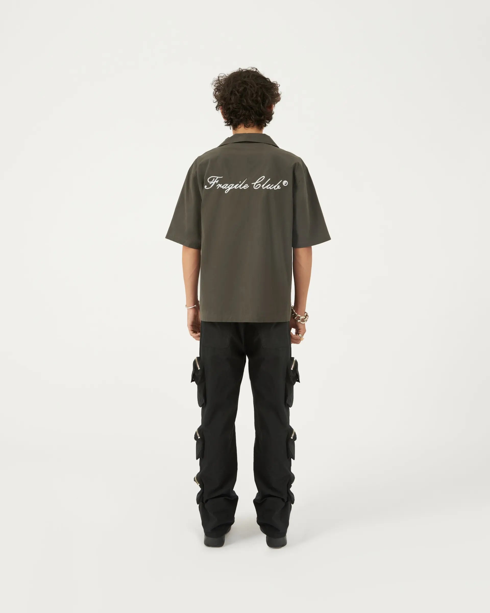 FRAGILE® 12P Cargo Pants / Black