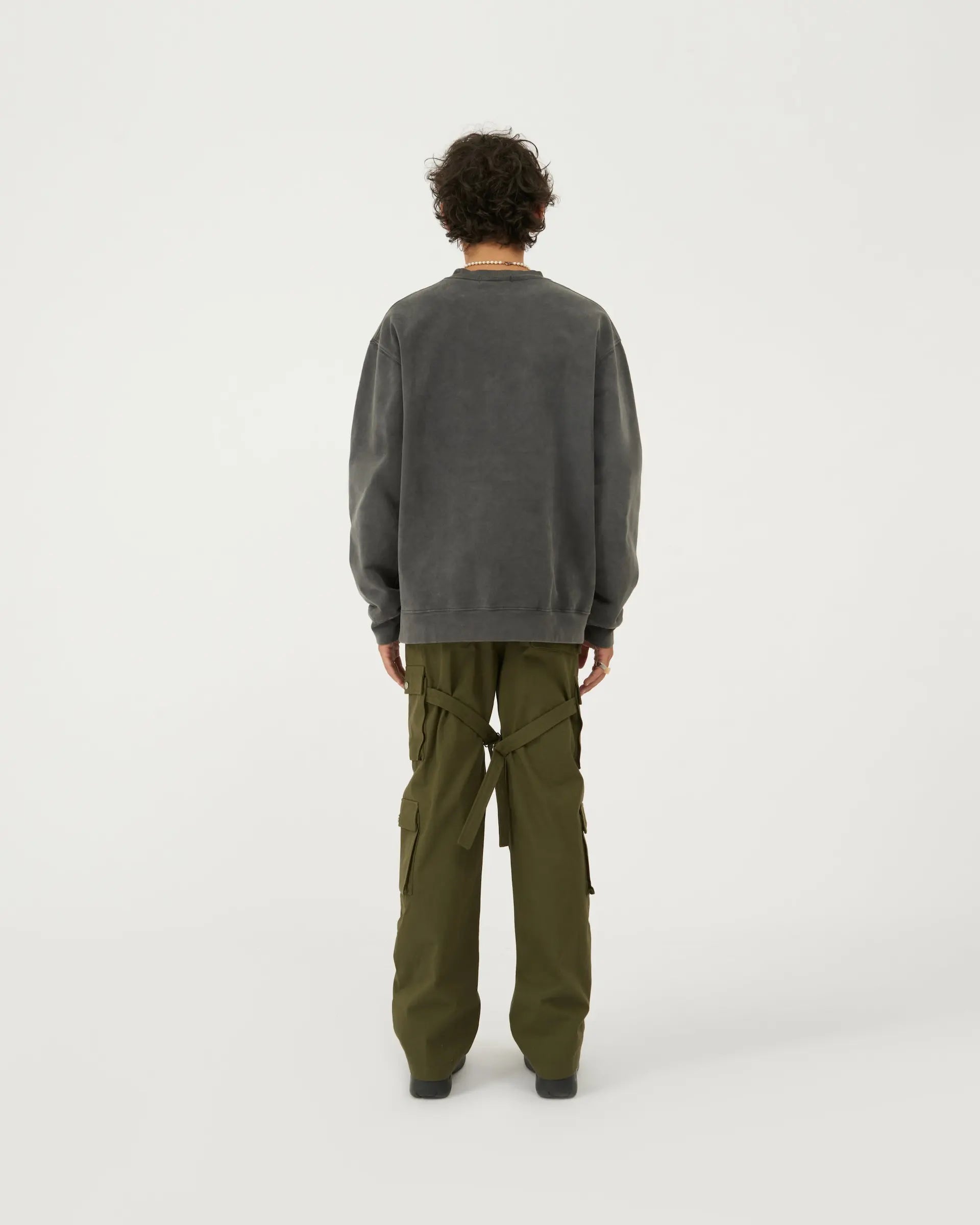 FRAGILE® Strap Cargo Pants (Vintage Green)