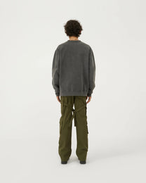 Strap Cargo Pants (Vintage Green)