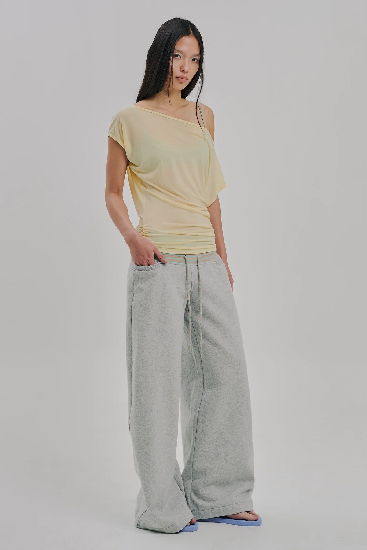 Aria Top Sheer (Butter)