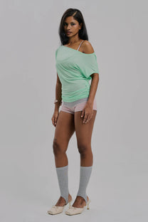 Aria Top Sheer (Spearmint)