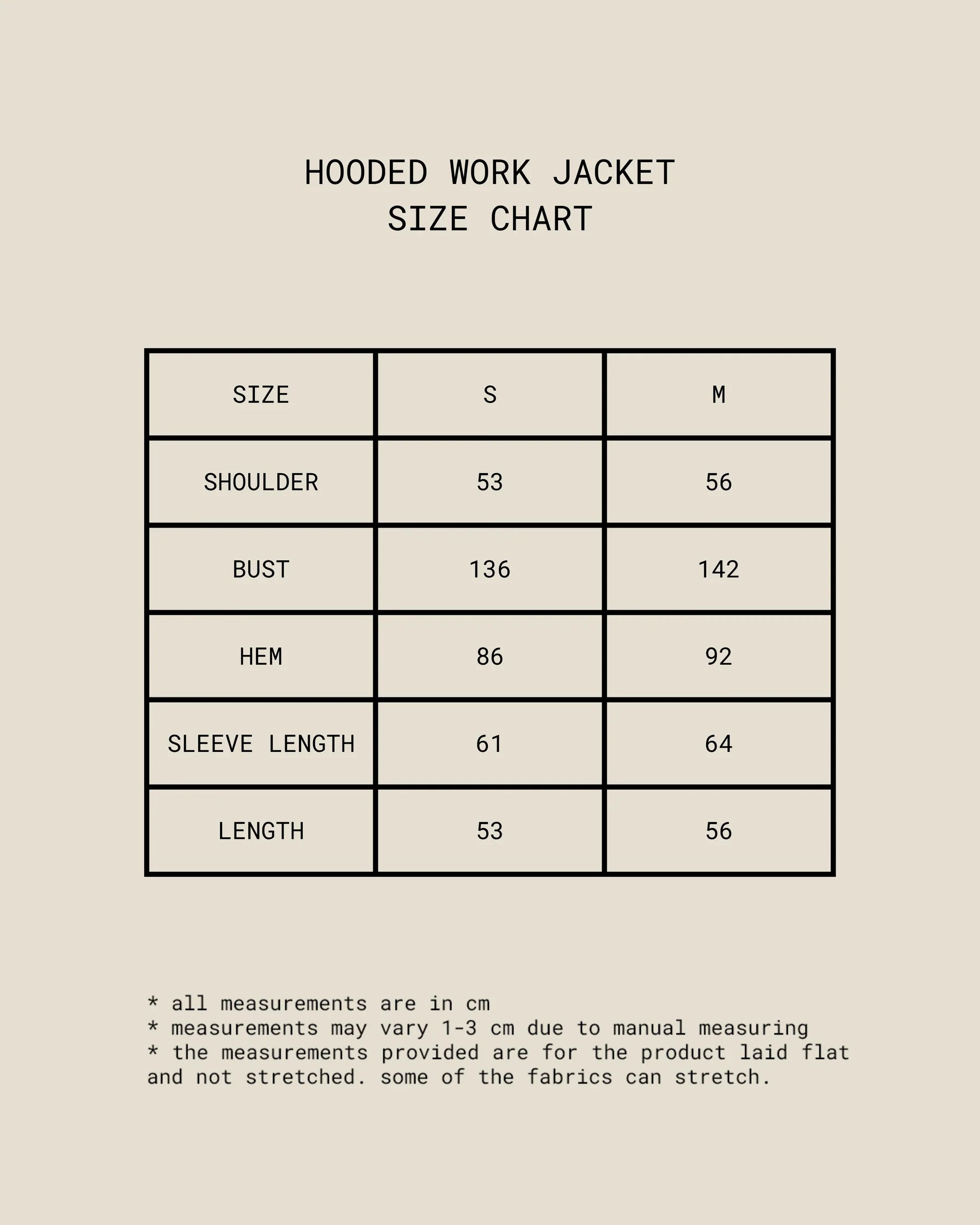 Hooded Work Jacket (Dark Brown)